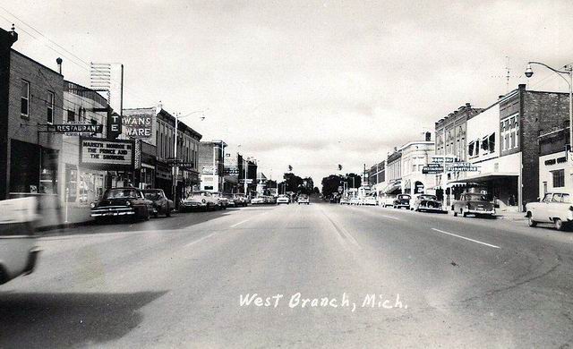 West Branch Cinema - 1957 Photo From Paul